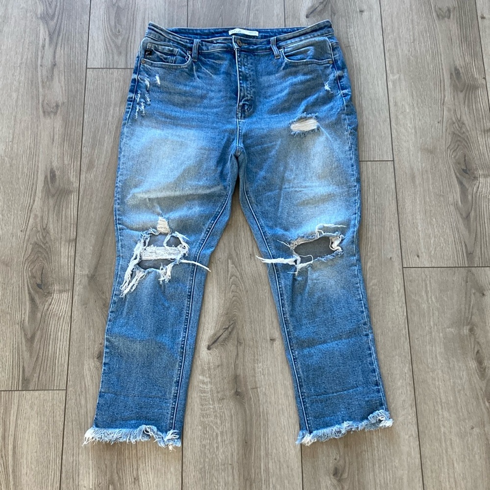 Kancan Distressed Blue Denim Jeans Women’s 30 EUC
